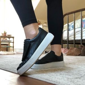 Puma Platform Velcro Strap Sneakers